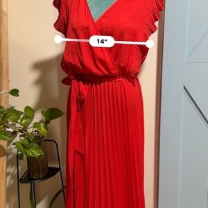 Elegant Red Women's Dress